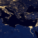 Illustration for article titled What do these nighttime satellite photos reveal about civilization?